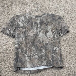 Hollister Adult Woodland Camo T-Shirt